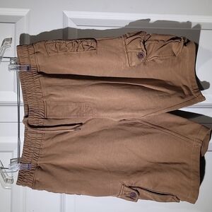 Mortar Manufacturing Co. Camel Cargo Shorts